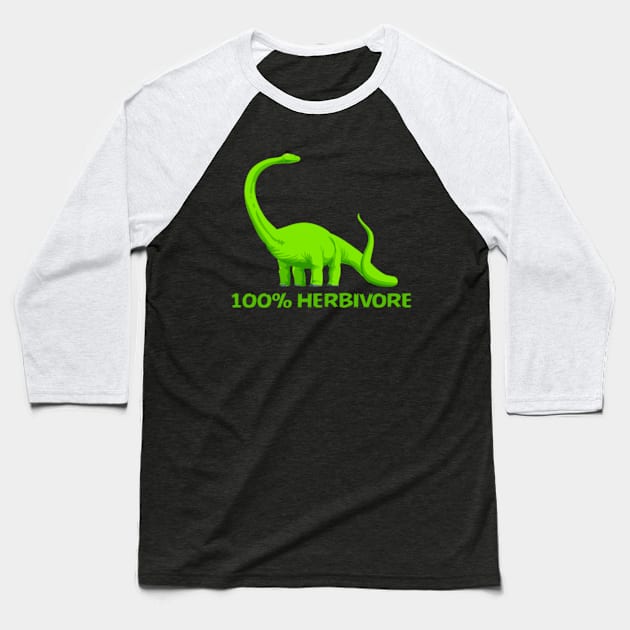 100% HERBIVORE Baseball T-Shirt by redhornet